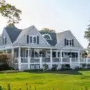 gray wooden house