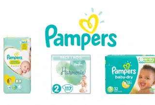 différentes tailles de couches Pampers pour bébés