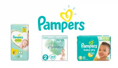 différentes tailles de couches Pampers pour bébés